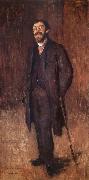 Edvard Munch The Man oil on canvas